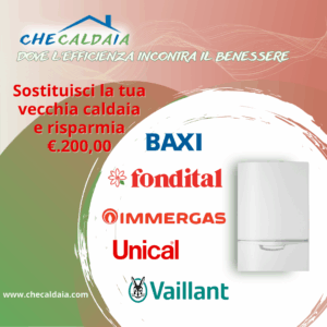 promozione caldaia sconto 200€